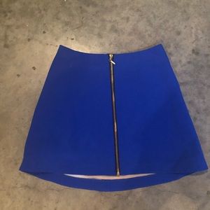 Electric Blue Mod Skirt